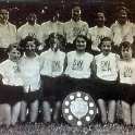 35-295 Jane Owen (dolly) number 40 and their sports team who won the shield for SWHS in 1952