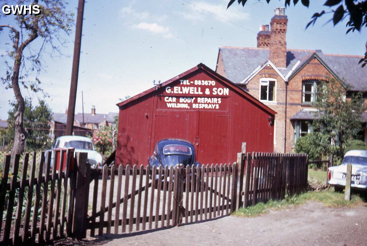 26-183a G Elwell Spring Lane Wigston Magna circa 1960