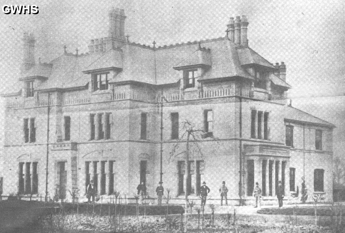 26-262a Bushloe House Station Road Wigston Magna circa 1870