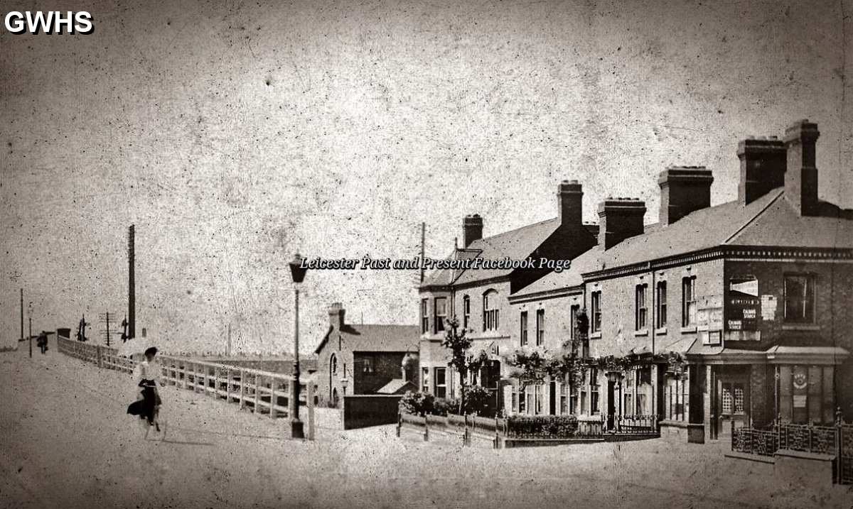 29-803 Station Hotel Station Road Wigston Magna c 1910