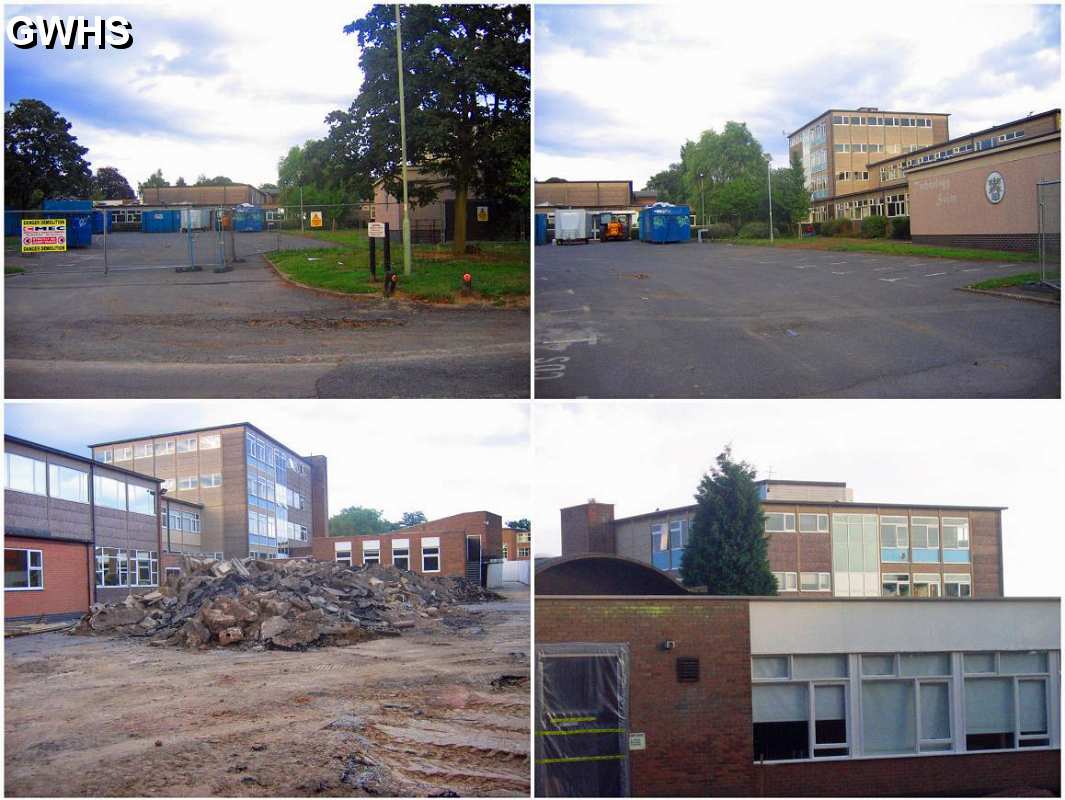 33-173 Demolition of Bushloe High School Station Road Wigston Magna  2006