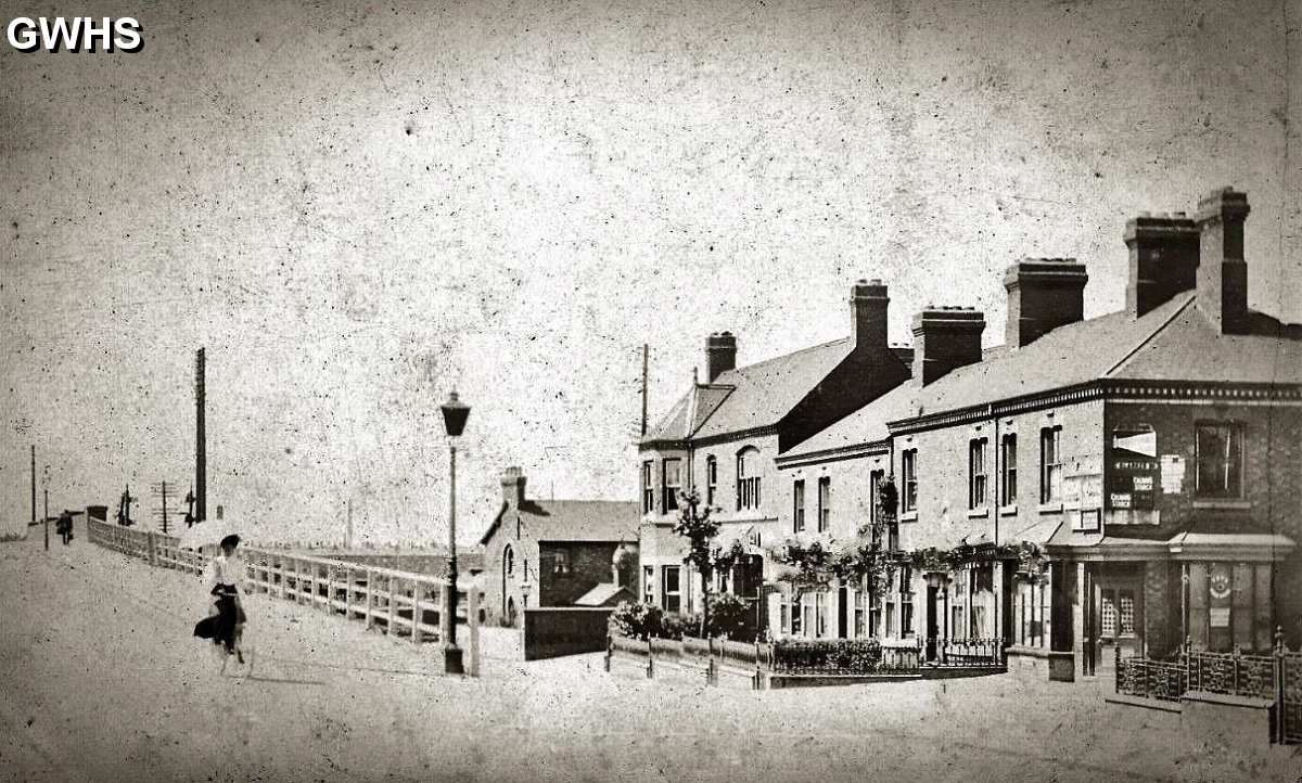 35-590 Station Road Wigston Magna showing the new Spion Kop Bridge and the old road