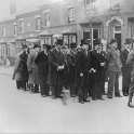 23-022 Civic Dignitaries on Parade near Clarkes Road outside the Council Offices on Station Road Wigston Magna 1930