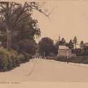 26-282 Station Road looking towards 10 Row with Belmont House on the right circa 1910