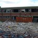 29-528 South Leicestershire Collecge Station Road Wigston Magna during demolition 2011