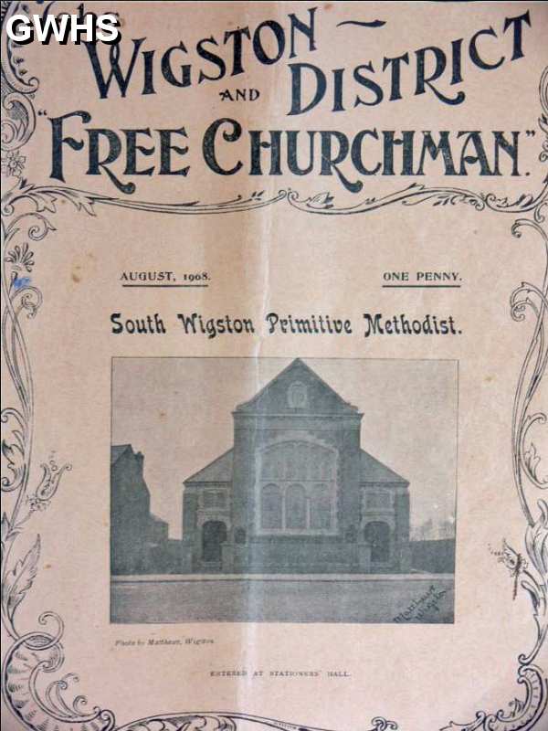 31-252 South Wigston Primitive Methodist magazine 1908
