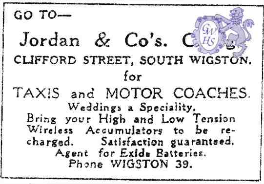 20-166 Jordan & Co Garage Clifford Street South Wigston