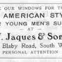 20-008 A W Jaques & Sons Ltd Blaby Road South Wigston Advert