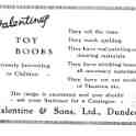 20-055 Valentine & Sons Ltd Dundee Advert