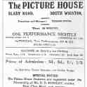 20-083 The Picture House Blaby Road South Wigston advert