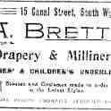 20-144 A Brett  Drapery and Millinery 15 Canal Street South Wigston
