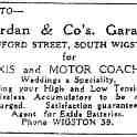 20-166 Jordan & Co Garage Clifford Street South Wigston