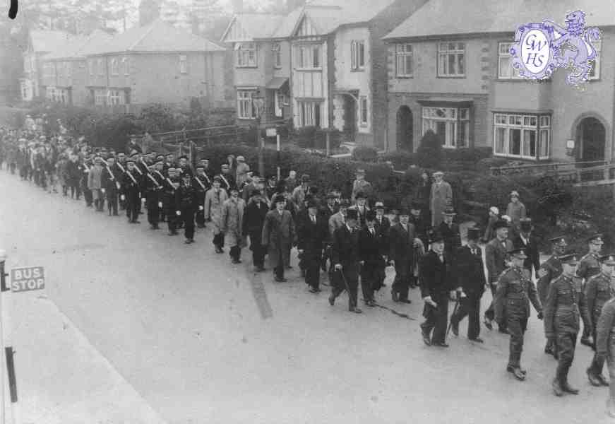23-021 1930's Station Road - Parlour Close - Civic Dignitaries on Parade
