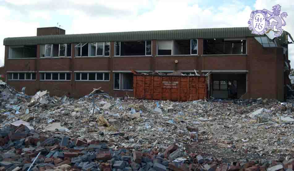 29-528 South Leicestershire Collecge Station Road Wigston Magna during demolition 2011