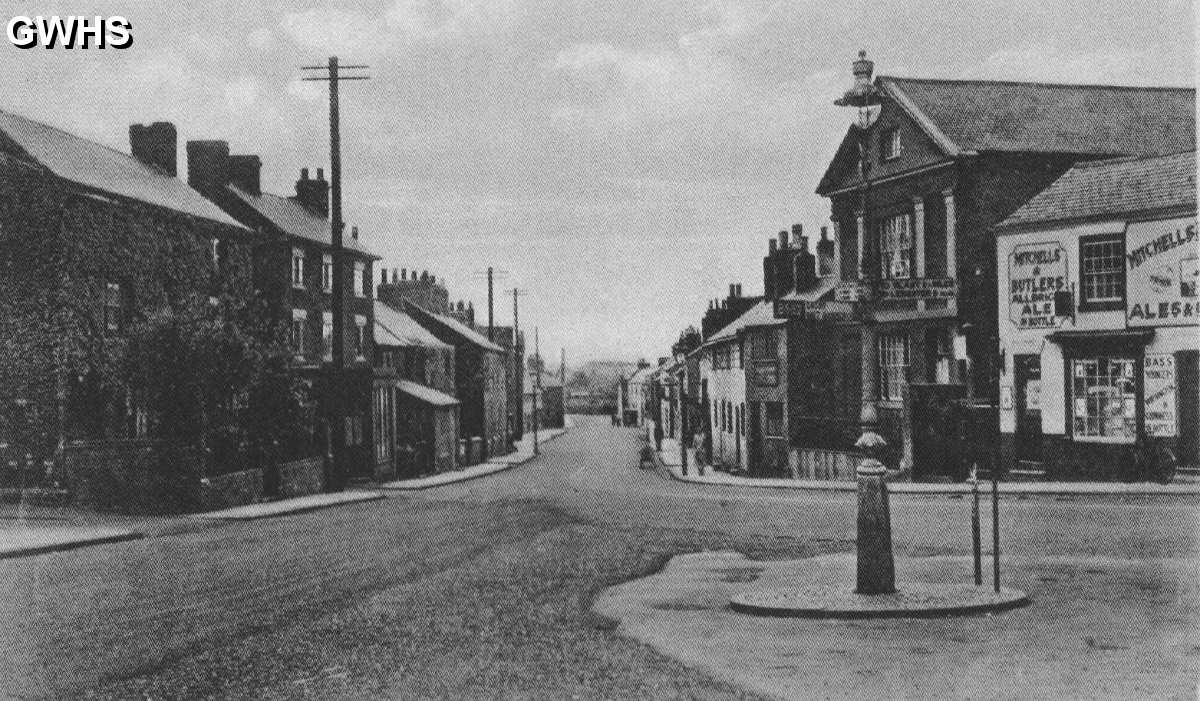 22-017a The Bank Wigston circa 1920