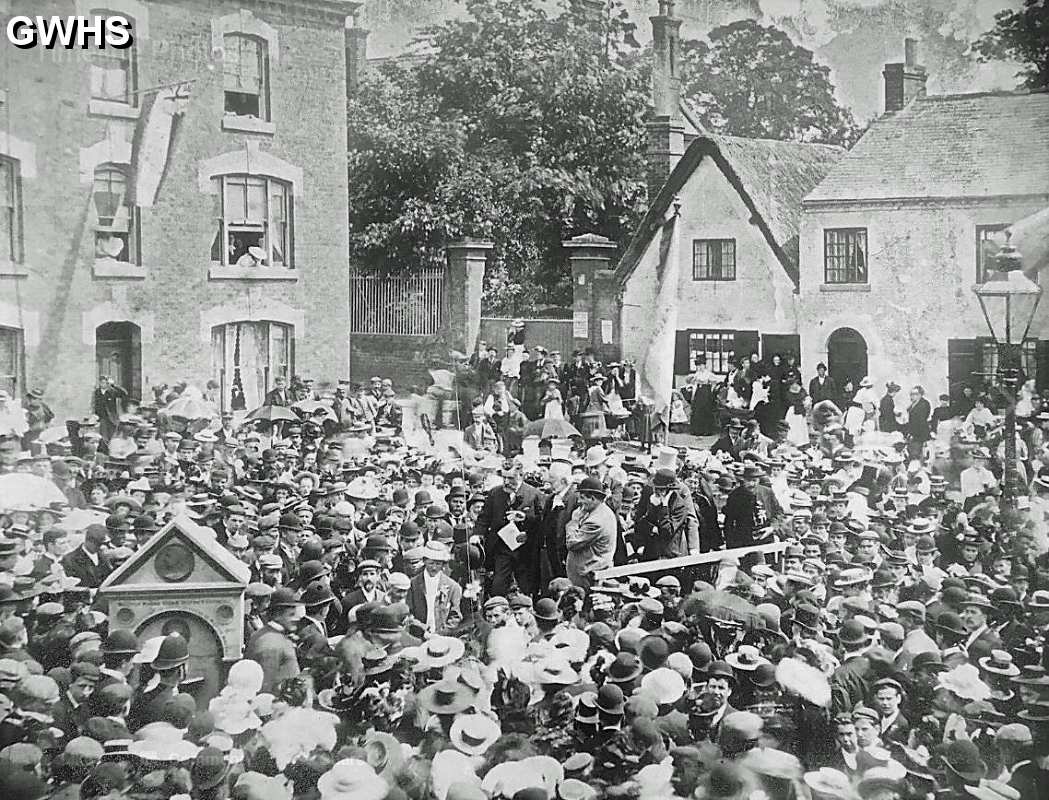 32-475 The Bank Wigston magna 22nd June 1897