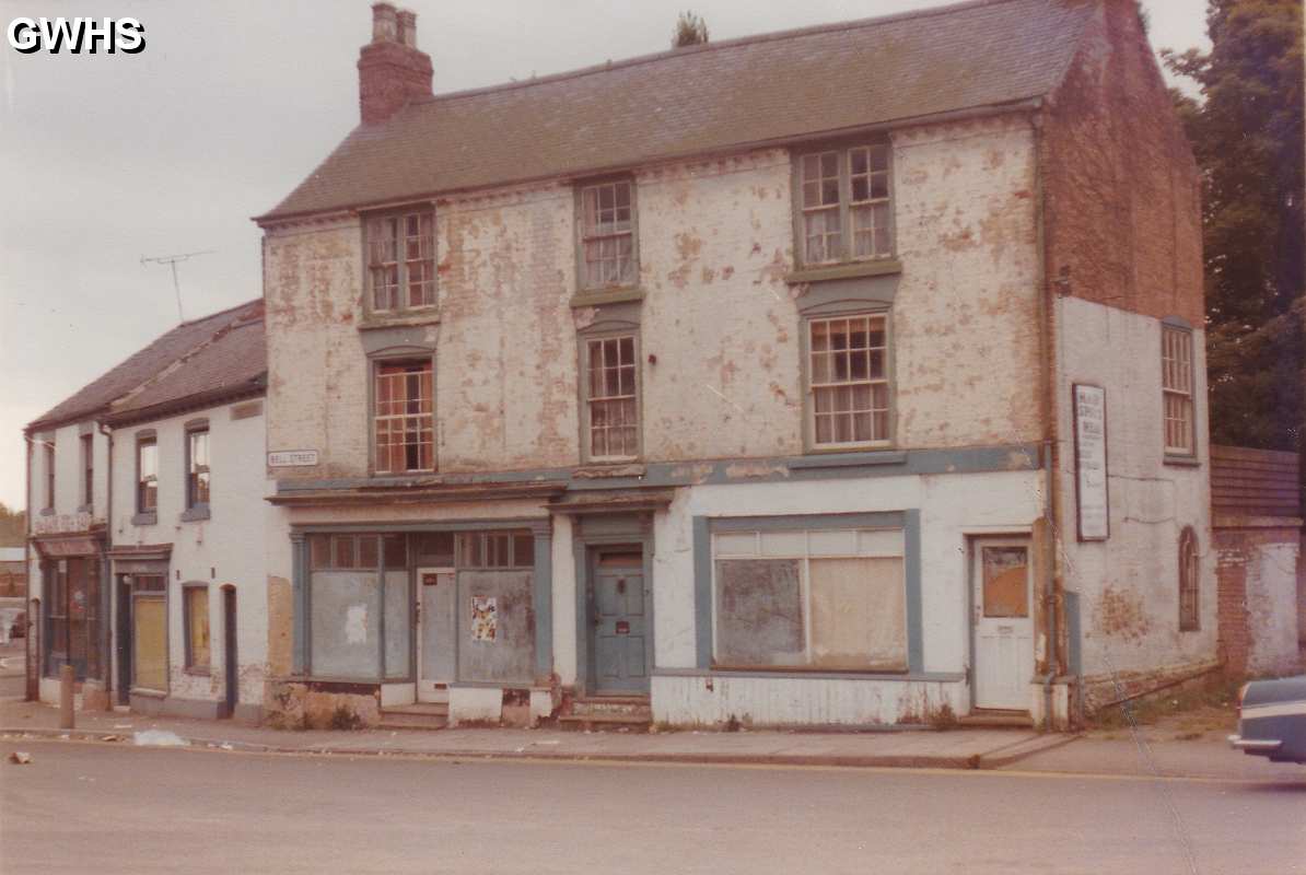 8-80 Buildings awaiting demolition on The Bank - Bull Head Street Wigston Magna