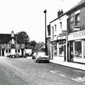 30-731 The Bank from Bell Street Wigston Magna mid 1960's