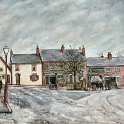 33-447 The Bank Wigston Magna painted by R Wignall 1981