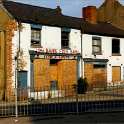35-259 The Bank Fish & Chip Shop just before demolition - The Bank Wigston Magna 1986