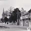 8-259a The Bank Wigston Magna looking towards Oadby Road and St Wolstan's Church