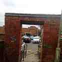 30-957 View through the footpath from Bell Street to Paddock Street Wigston Magna