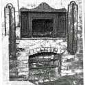 30-842 An Oven at an old bakery in Victoria  Street Wigston Magna circa 1880