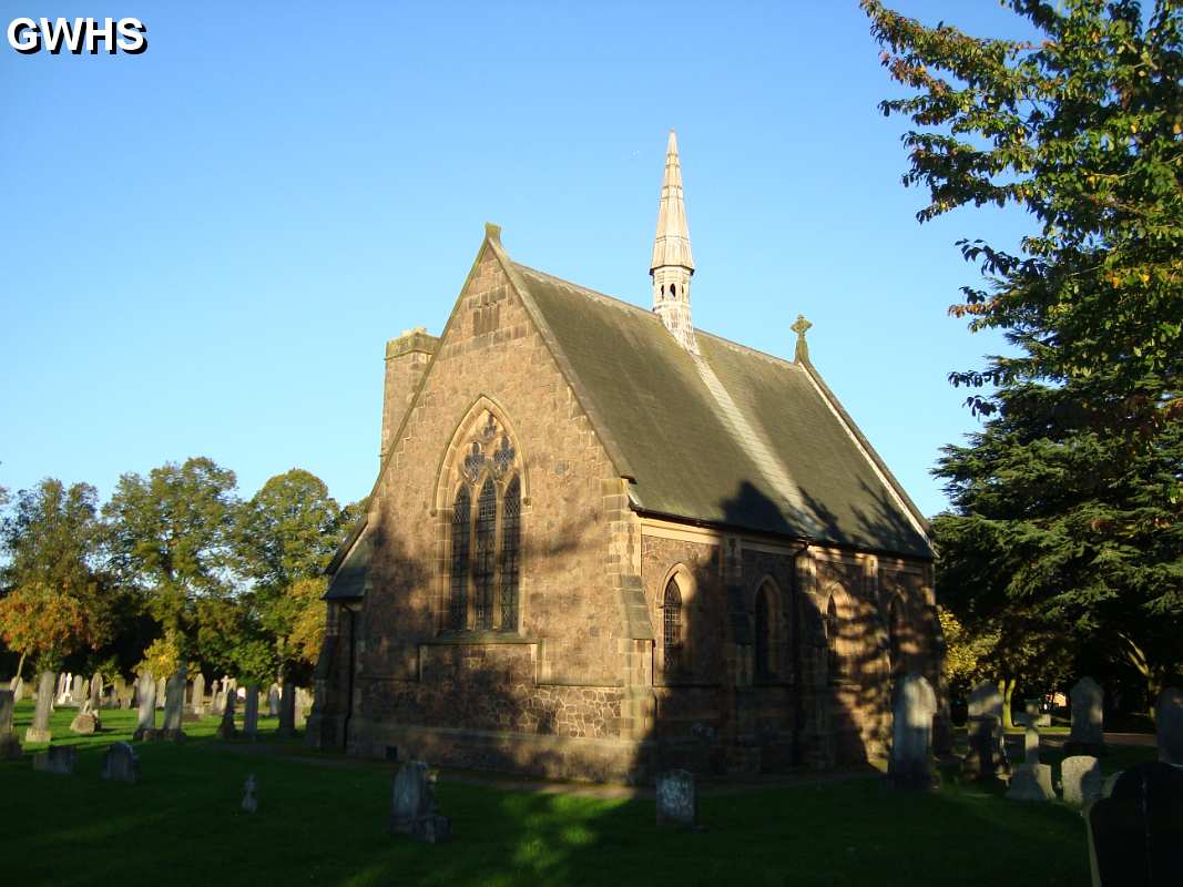 15-056 Chapel at Wigston Cemetery Welford Road Oct 2010