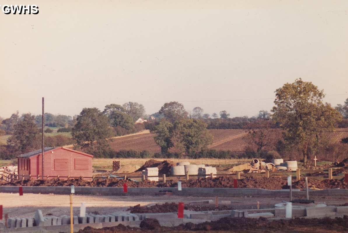 30-190a Start of the Wigston Harcourt Development taken from the cemetery island