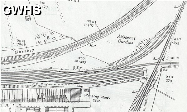 39-037 Wigston Central Junction Signal Box location 1930