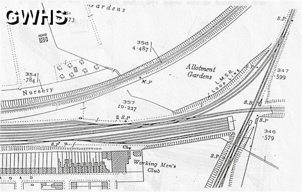 39-061 Map showing Central Junction Signal Bos 1930