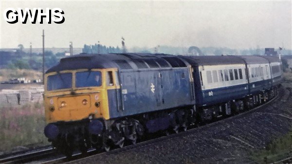 39-162 Type 4 Co-Co 47 538 on the Curve Wigston North Junction 1983