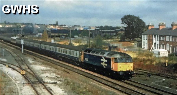 39-166  Wigston South Junction 47 155 in 1988
