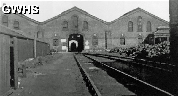39-167 Wigston Engine shed in the 1950's