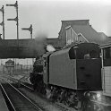 39-127 Black 5 4-6-0 at Wigston Magna station 1957