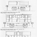 39-384 Midland Counties Railway carriages  and Wagons