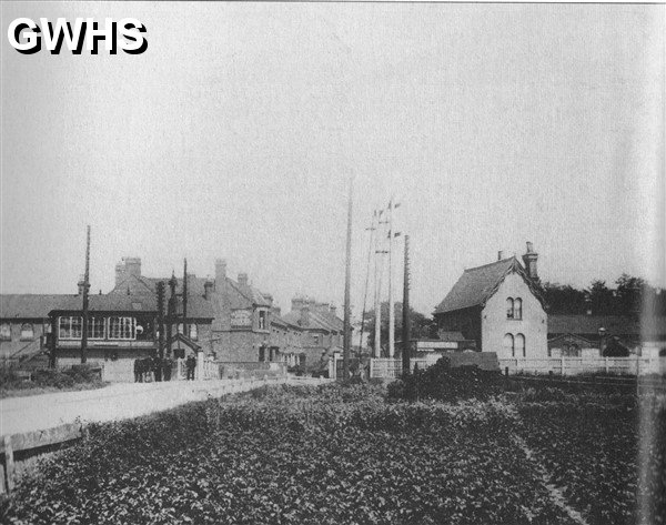 22-040 Wigston Magna Station circa 1899