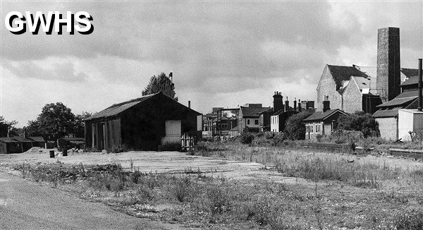 24-060a Railway yard at Wigston South Station after closure - 23 July 1970
