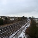 14-100 Taken from the Rally bridge Wigston Magna looking south Feb 2010