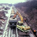 28-028 Construction of the new South Wigston station - December 1985  (J.BurfordJDS Collection)