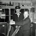 32-329 Tony and Albert Signalmen at South Wigston Station in 1958