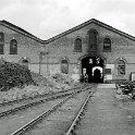 32-597 Wigston Magna railway sheds c 1954