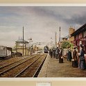 33-430 South Wigston Station c 1905  painted by Ian Mastin