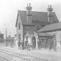 7-189a Railway Station Wigston Magna 1880