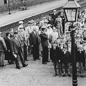 9-175a School Group Wigston Magna evacuation rehearsal c 1939