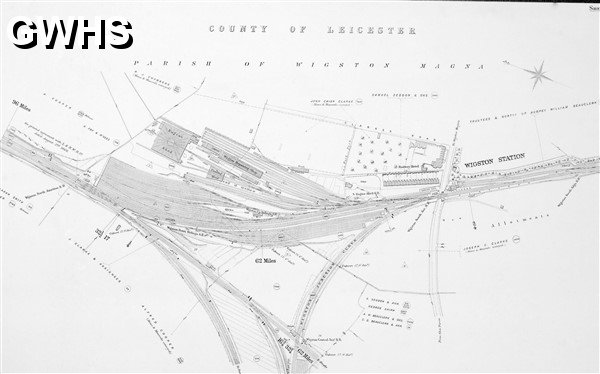 34-108 Wigston Sidings map