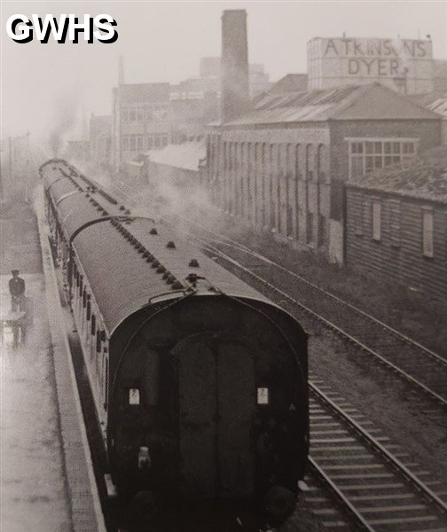 35-603 W A Atkinson Ltd Dyers Canal street, South The photo was taken in the 1960s looking down the Rugby Railway line
