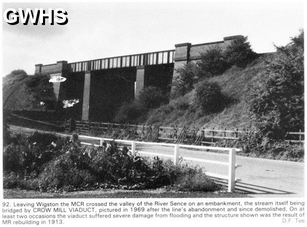 35-693 Viaduct at Crow Mill removed in 1984