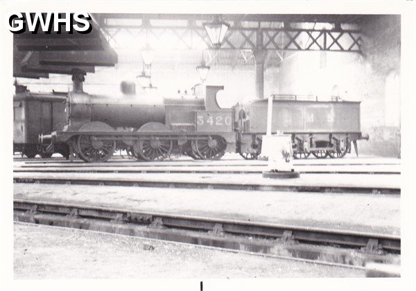 7-153 Inside Round House South Wigston 1934 engine Midland Class II built circa 1870