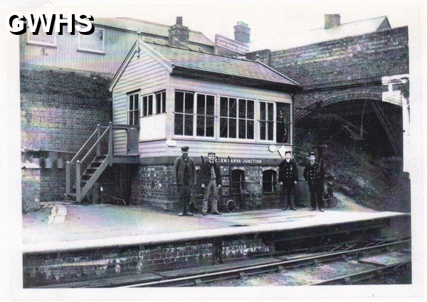 7-93 Newton M 1-4 Glen Parva Junction Signal Box and Station circa 1900